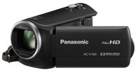 (20% Off) Pansonic HC-V160 HD Camcorder, black @13888 Mrp.17990 (Free 8GB Card+Carry Case)