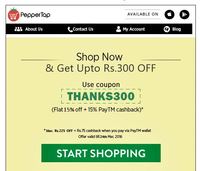 Peppertap 15% OFF - New Code (All Users) 