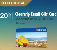 Get 200off on purchase of 1000 - Cleartrip -Instant Voucher