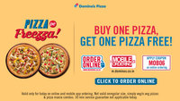 [Live] Buy One Get One Free on Domino's Pizza | Friday 25th March 2016