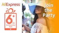 AliExpress : 6th Anniversary Sale