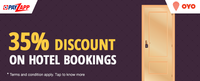 35% discount on hotel bookings at OYO rooms via Payzapp