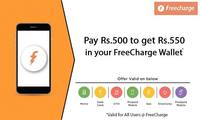 Nearbuy Freecharge Offer: Pay Rs 500 & Get Rs 550 In Your Freecharge Wallet