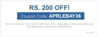 Ebay 200 off on 400 
