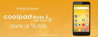 Coolpad Note 3 (Black, 16gb) now @8499