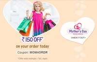Firstcry : Rs. 150 Off on your order today + 10% Cashback With Mobikwik