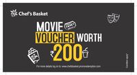 FREE Movie Voucher worth Rs. 199  - With Chef's Basket White Sauce Pasta and Soup Dinner Kit | Snapdeal