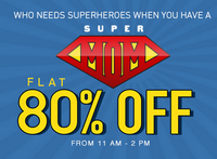 Jabong Sale FLAT 80% off from Rs. 260 + Extra 10% Off [ No Min. Purchase ] + 10% Cashback (Mobikwik) at Jabong