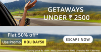 Flat 50% Off On All Travel Deal @Nearbuy