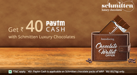 Buy Schmitten Chocolates and get free paytm cash upto 40rs