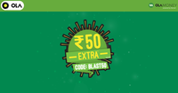 Ola money .Add 599 and get 50 Extra . Blast50