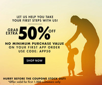 Jabong:- 50% off on 1st App order