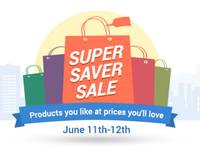 Flipkart-Super Saver Sale upto 80% off on most of the products.