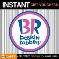 mygyftr : Flat 50% off on baskin robbins gift vouchers 
