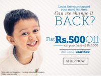 Babyoye || Flat Rs.500 off on the purchase of Rs.1000