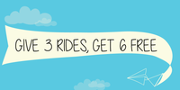 Jugnoo: Double your free rides! Give 3 rides Get 6 free