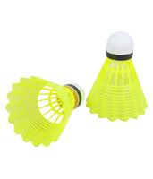 SR Yellow Nylon Badminton Shuttlecock - Pack of 10