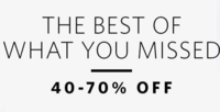 Myntra : 40% to 70% Off on Branded Clothing 