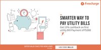 Get 15% Cash Back On First utility Bill Payment (New User)