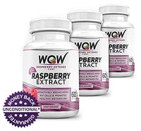 Wow Rasberry Ketones Plus Diet, 60 Capsules (Pack of 3)