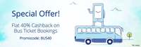 Get Rs 100 Cashback on Bus Ticket booking of Rs 300 or more