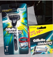 Gillette Mach3 Razor + 4 Cartridges (Save Rs 136)