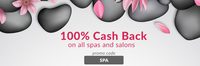 100% cash back upto 500 on Spa & Salon