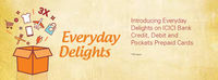 Everyday Delight Offers From  ICICI Bank (upto Rs.1500 Cashback) on Travel, Groceries, Clothing, Electronics & Dining.
