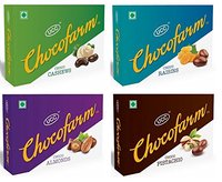 Flat 20% Off on Chocofarm chocolate coated cashews, raisins, almonds, etc