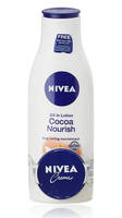 Nivea Body Cocoa Nourish Lotion 200ml + Cr me 20ml free 