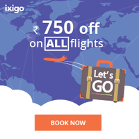 Flat Rs.750 CashBack on Domestic & International Flights 