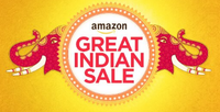 Amazon Great Indian Sale (8, 9, 10 August)  + Additional 10% Cashback on App & 7.5% on Site with SBI Debit & Credit Cards