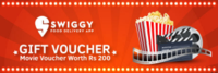 Get movie vouchers worth Rs.200 on your first food order of Rs.300 & above