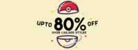 Upto 80% off on over 1,50,000 Styles
