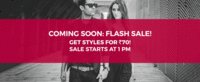 Fashion Flash Sale - Products at Rs. 70 