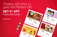 Get 5% Off on Amazon.in Rakhi Email Gift Cards