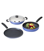 Anjali 3 Pcs FAB Nonstick Cookware Set 