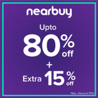 Nearbuy Exclusive :- Flat 15% off for all Users 