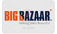 Big Bazaar Gift voucher worth Rs.5000