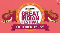 Get upto 20% Cashback during Amazon Great Indian Festival with HDFC Bank Debit Cards | 01st – 05th Oct