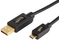 AmazonBasics Micro-USB to USB Cable - 6 Feet (2 Pack) 