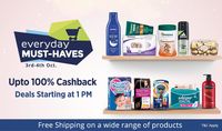 Paytm: Upto 100% cash back (3rd-4th Oct) starts 1 PM