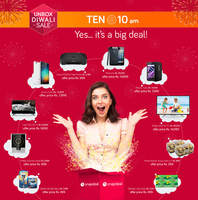 Unbox Diwali Sale : Ten @ 10 am