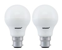Instapower Base B22 9-Watt LED Bulb (Cool Day Light and Pack of 2)