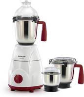 Eveready Roccia 750 W 3 Jars Mixer Grinder(White)