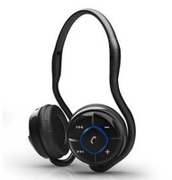 Portronics Muffs Wireless Over Ear Headset (Black)