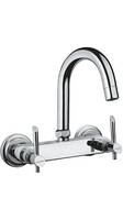 Hindware F110020 Immacula Sink Mixer With Swivel Spout Wall Mounted Model