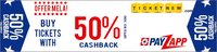 Payzapp 50% Cashback Offer