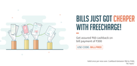 Assured 60 cashback on bill payment of Rs 300 and above