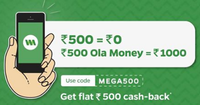 Ola money load 500 get 1000